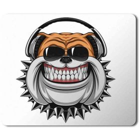 Art Hediye Bulldog Funny Baskılı 23x19 cm Mouse Pad