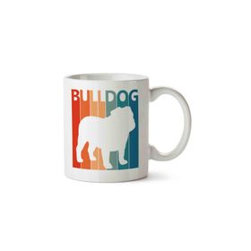 Art Hediye Bulldog Funny Cute Baskılı Kupa Bardak