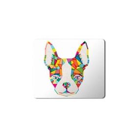 Art Hediye Bulldog Rainbow Baskılı 23x19 cm Mouse Pad