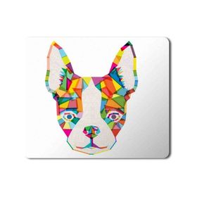Art Hediye Bulldog Rainbow Baskılı 23x19 cm Mouse Pad