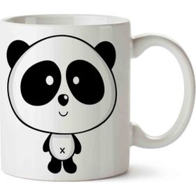 Art Hediye Büyük Panda Kafa Kupa Bardak