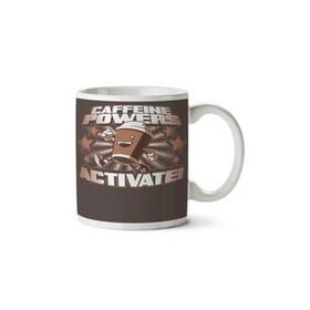 Art Hediye Caffeine Powers... Activate Iki Tarafı Baskılı Kupa Bardak