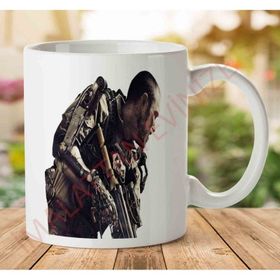 Art Hediye Call-Of-Duty-Download-Png İki Tarafı Baskılı Kupa Bardak