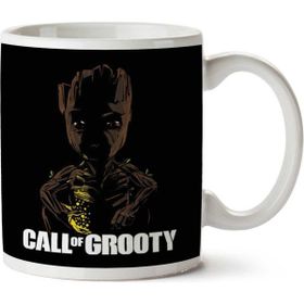 Art Hediye Call Of Grooty Guardians Of The Galaxy Iki Tarafı Baskılı Kupa Bardak