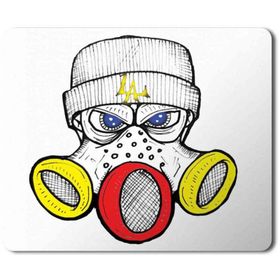 Art Hediye Camıseta Mascara Baskılı 23x19 cm Mouse Pad