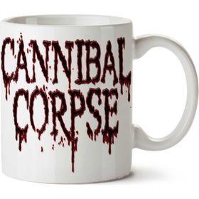 Art Hediye Cannibal Corpse Death Obituary Morbid Angel İki Tarafı Baskılı Beyaz Kupa