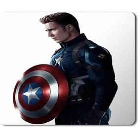 Art Hediye Captain America 2 Baskılı 23x19 cm Mouse Pad