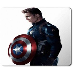 Art Hediye Captain America 2 Baskılı 23x19 cm Mouse Pad