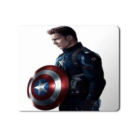 Art Hediye Captain America 2 Baskılı 23x19 cm Mouse Pad