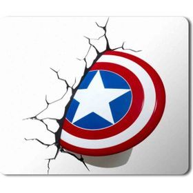 Art Hediye Captain America Baskılı 23x19 cm Mouse Pad