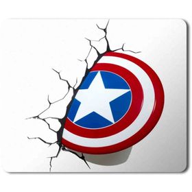 Art Hediye Captain America Baskılı 23x19 cm Mouse Pad