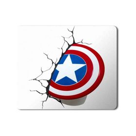Art Hediye Captain America Baskılı 23x19 cm Mouse Pad