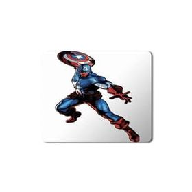 Art Hediye Captain America Masvel Capcom Baskılı 23x19 cm Mouse Pad