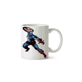 Art Hediye Captain America Masvel Capcom Kupa Bardak