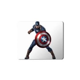 Art Hediye Captain Amerika Kalkan Baskılı 23x19 cm Mouse Pad