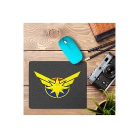 Art Hediye Captain Marvel Logo 2 Baskılı 23x19 cm Mouse Pad