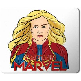 Art Hediye Captain Marvel Zara Larson Baskılı 23x19 cm Mouse Pad
