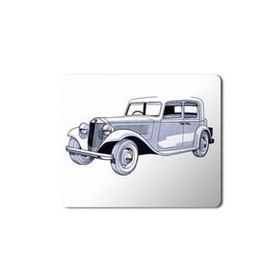 Art Hediye Carro Vintage Baskılı 23x19 cm Mouse Pad