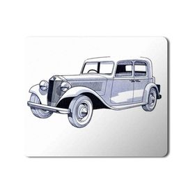Art Hediye Carro Vintage Baskılı 23x19 cm Mouse Pad