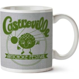 Art Hediye Castroville Artichoke Festival Stranger Things Iki Tarafı Baskılı Kupa Bardak