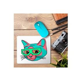 Art Hediye Cat+ Baskılı 23x19 cm Mouse Pad