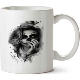 Art Hediye Catrina İki Tarafı Baskılı Kupa Bardak