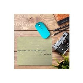 Art Hediye Cemal Süreya Sevmek Baskılı 23x19 cm Mouse Pad