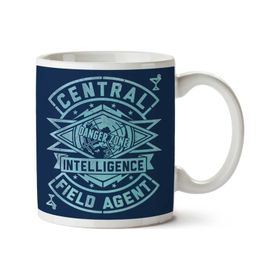 Art Hediye Central Intelligence Field Agent Danger Zone Archer Iki Tarafı Baskılı Kupa Bardak