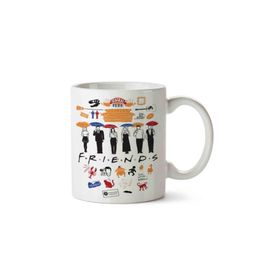 Art Hediye Central Perk Baskılı Kupa Bardak