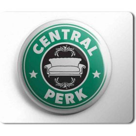 Art Hediye Central Perk Friends Starbucks Coffe Baskılı 23x19 cm Mouse Pad