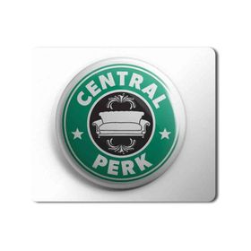 Art Hediye Central Perk Friends Starbucks Coffe Baskılı 23x19 cm Mouse Pad
