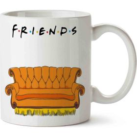 Art Hediye Central Perk Sofa Baskılı Kupa Bardak