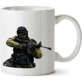 Art Hediye Cg Go İki Tarafı Baskılı Kupa Bardak