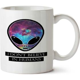 Art Hediye Chameleon Ufo İki Tarafı Baskılı Kupa Bardak