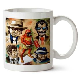 Art Hediye Chapolin Iki Tarafı Baskılı Kupa Bardak