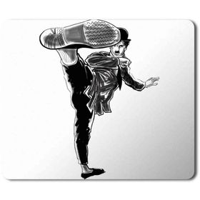 Art Hediye Charlie Chaplin Lee Baskılı 23x19 cm Mouse Pad