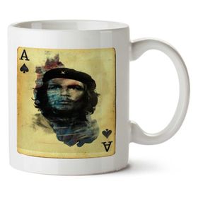 Art Hediye Che Guevara Kart İki Tarafı Baskılı Kupa Bardak