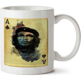 Art Hediye Che Guevara Kart İki Tarafı Baskılı Kupa Bardak