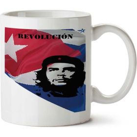 Art Hediye Che Guevara Küba İki Tarafı Baskılı Kupa Bardak