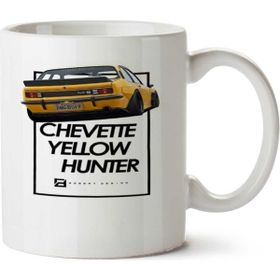 Art Hediye Chevrolet Chevette İki Tarafı Baskılı Kupa Bardak