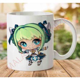 Art Hediye Chibi-PNG-HD İki Tarafı Baskılı Kupa Bardak