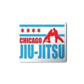 Art Hediye Chicago Jiu Jitsu Baskılı 23x19 cm Mouse Pad