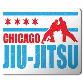 Art Hediye Chicago Jiu Jitsu Baskılı 23x19 cm Mouse Pad