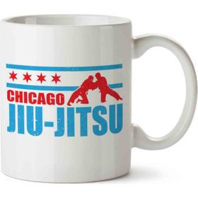 Art Hediye Chicago Jiu Jitsu Baskılı Kupa Bardak