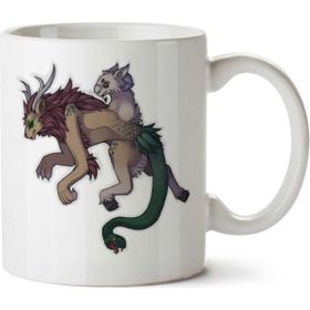 Art Hediye Chimera 02 İki Tarafı Baskılı Kupa Bardak
