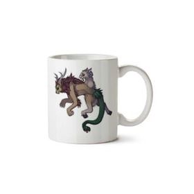 Art Hediye Chimera 02 İki Tarafı Baskılı Kupa Bardak