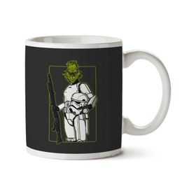 Art Hediye Christmas Stormtrooper Grinch Star Wars Dr Seuss Christmas Iki Tarafı Baskılı Kupa Bardak