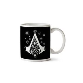 Art Hediye Christmas Tree Assassins Creed Iki Tarafı Baskılı Kupa Bardak