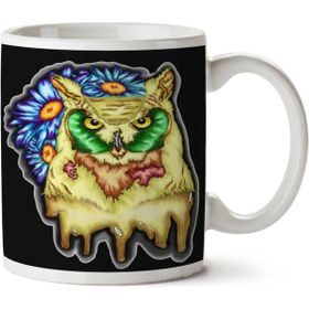 Art Hediye Chromatic Owl İki Tarafı Baskılı Kupa Bardak