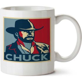 Art Hediye Chuck Norrıs İki Tarafı Baskılı Kupa Bardak
